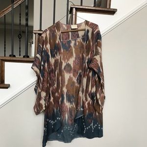 Anthro - Ikat Kimono